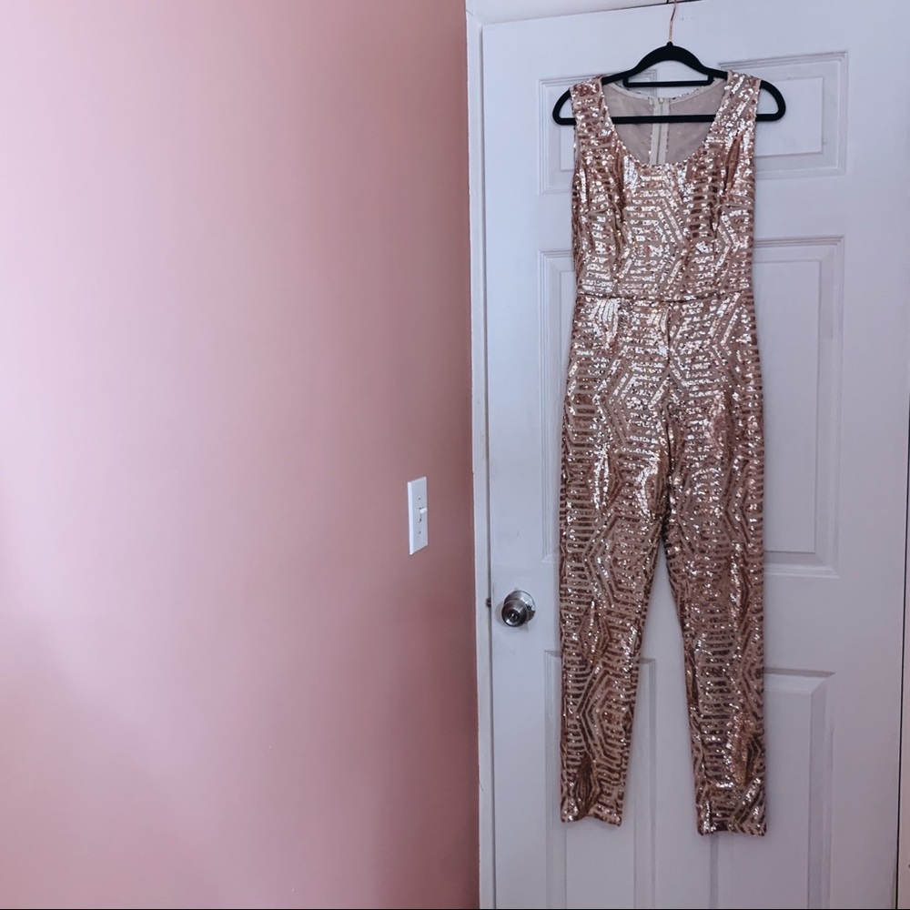 ✨ Sparkly Geometric Pantsuit You Never Knew You Needed sz S